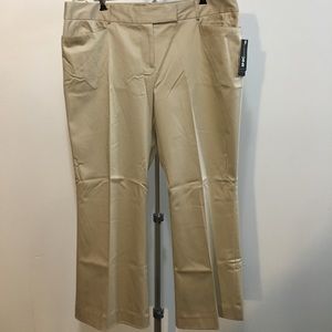 I.N.C. Khaki Capri Pants Size 14